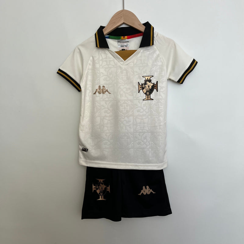 Kit Infantil Vasco III 22/23 Adidas - Branco