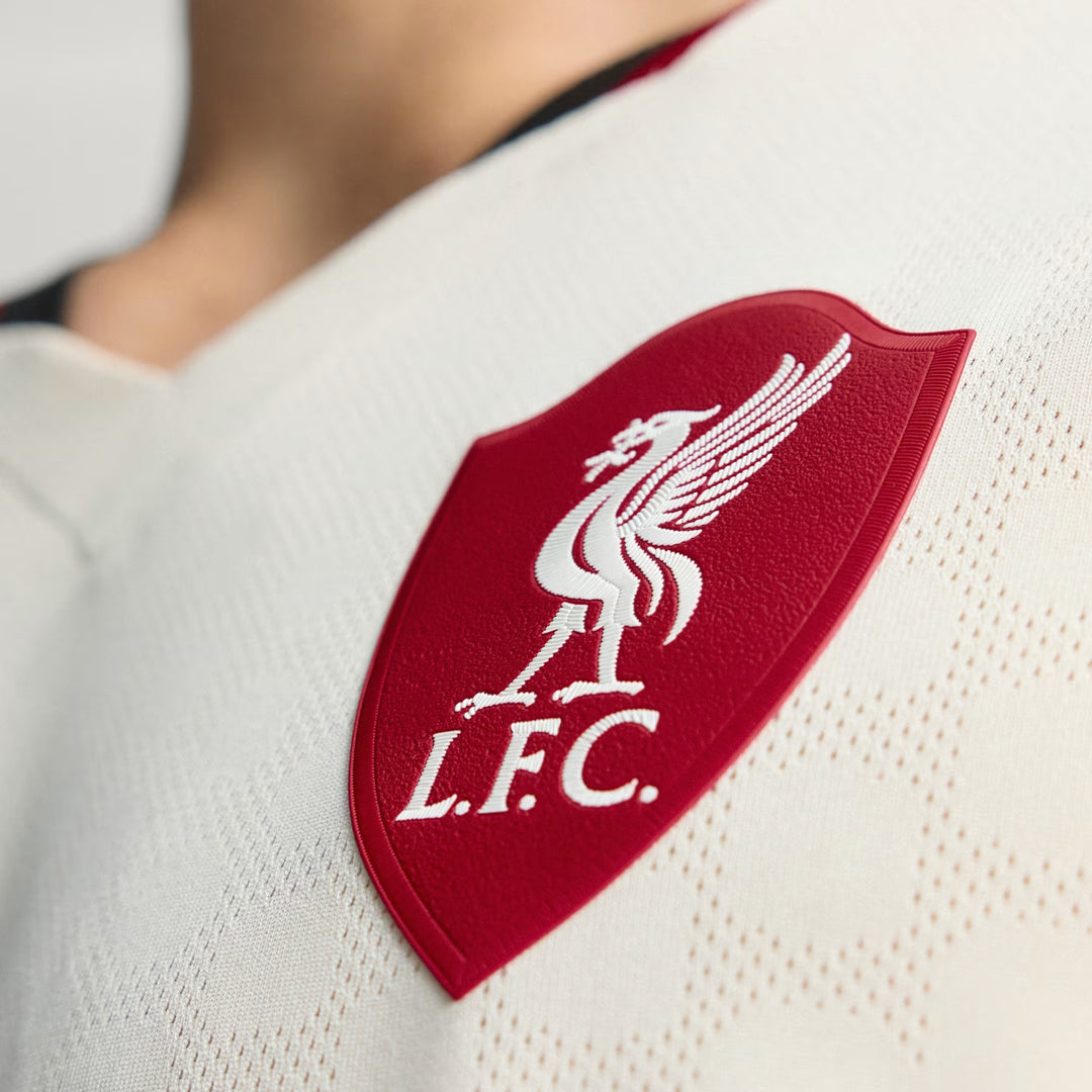 Camisa Liverpool Away 25/26 Jogador Adidas Masculina - Bege
