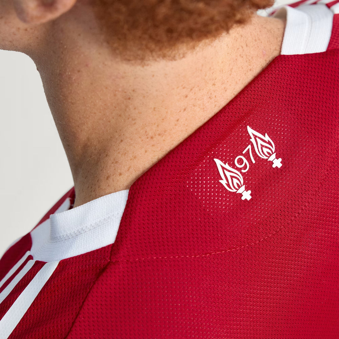Camisa Liverpool Home 25/26 Jogador Adidas Masculina - Vermelha