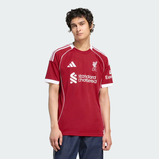 Camisa Liverpool Home 25/26 Torcedor Adidas Masculina - Vermelha