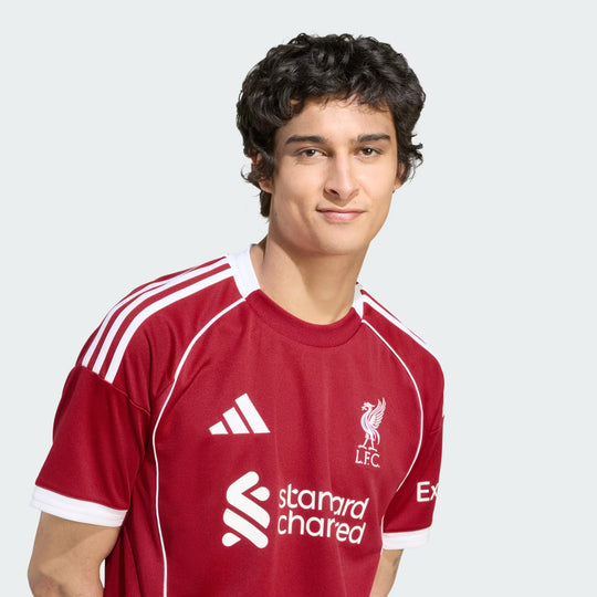 Camisa Liverpool Home 25/26 Torcedor Adidas Masculina - Vermelha