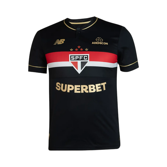 Camisa São Paulo Third 25/26 s/n° Torcedor New Balance Masculina - Preta