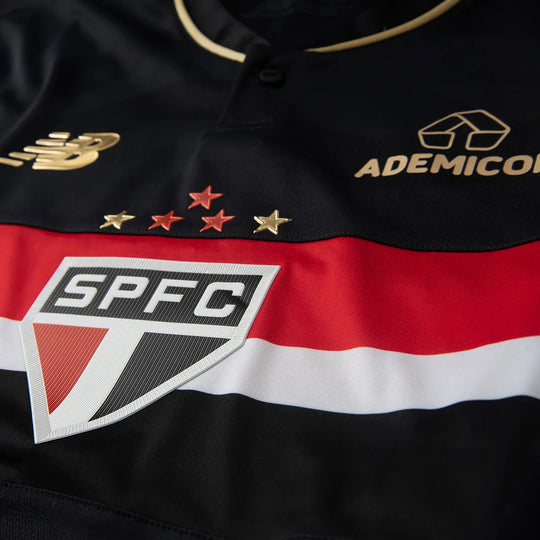 Camisa São Paulo Third 25/26 s/n° Torcedor New Balance Masculina - Preta