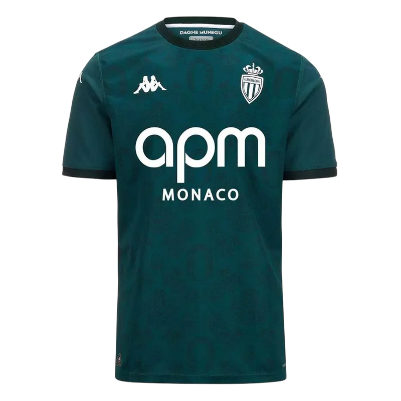 Camisa Mônaco Third 24/25 Torcedor Kappa Masculina - Branca
