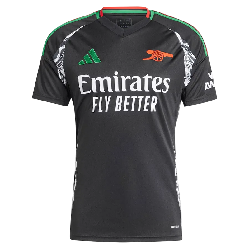 Camisa Arsenal Away 24/25 s/n° Torcedor Adidas Masculina - Preta