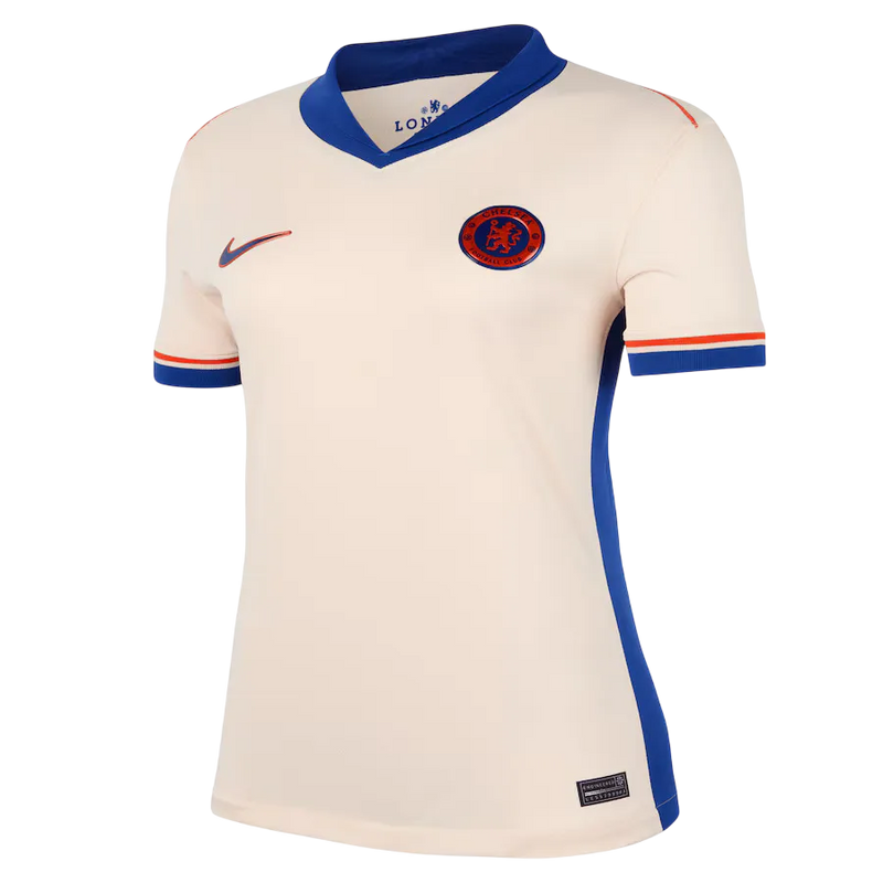 Camisa Chelsea Away 24/25 - Torcedor Nike Feminina - Bege