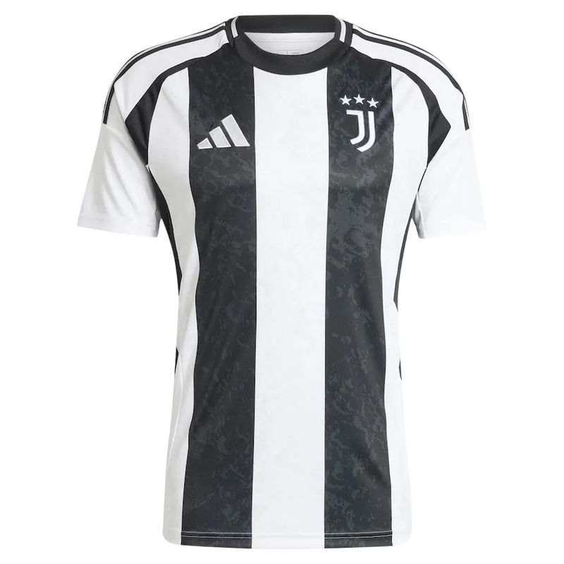 Camisa Juventus Home 24/25 Torcedor Adidas Masculina - Preta e Branca