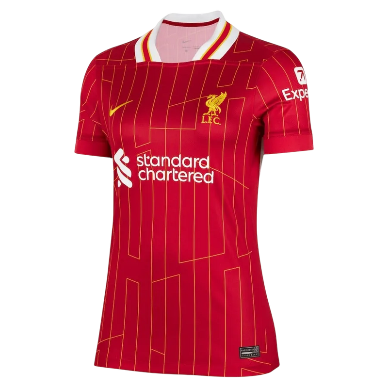 Camisa Liverpool Home 24/25 Torcedor Nike Feminina - Vermelho