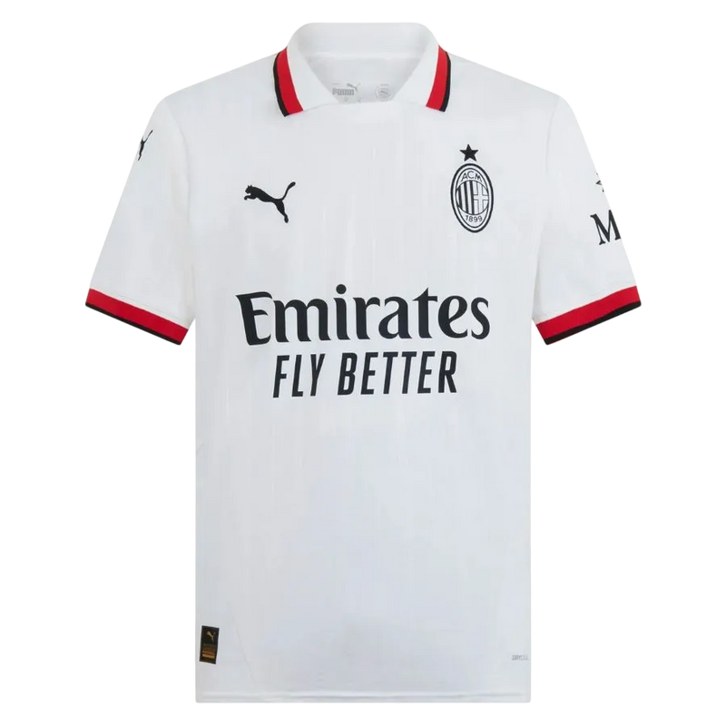 Camisa AC Milan Away 24/25 Torcedor Puma Masculina - Branca
