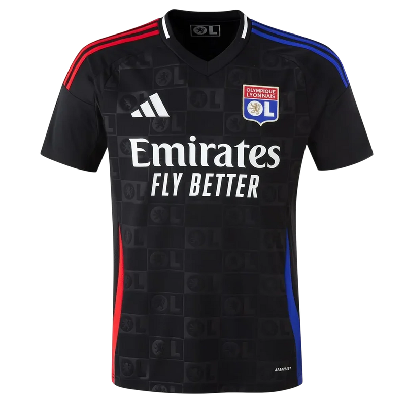Camisa Lyon Away 24/25 Torcedor Adidas Masculina - Preta