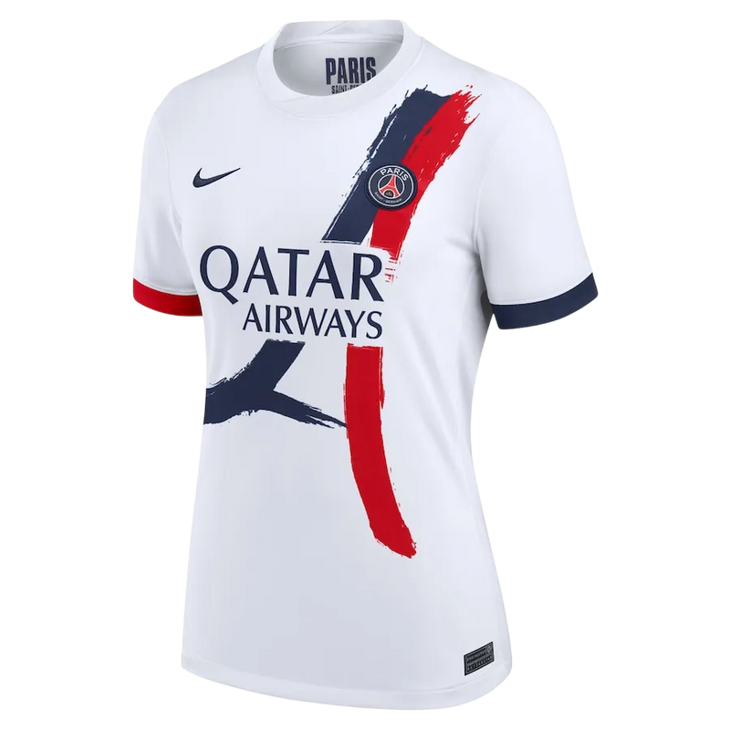 Camisa PSG Away 24/25 s/n° Torcedor Nike Feminina - Branca