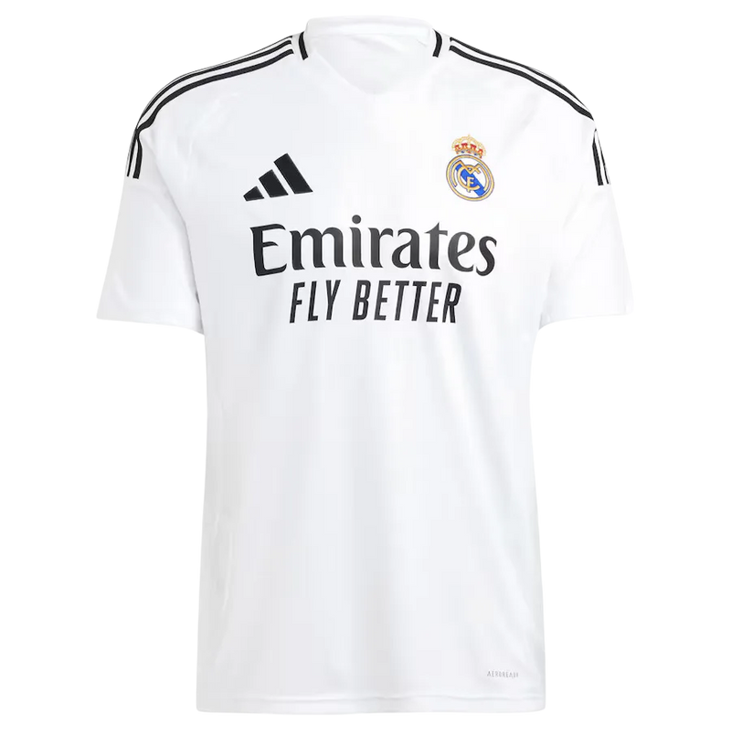 Camisa Real Madrid Home 24/25 s/n° Torcedor Masculino - Branca