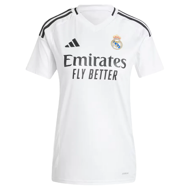 Camisa Real Madrid Home 24/25 s/n° Torcedor Adidas Feminina - Branca