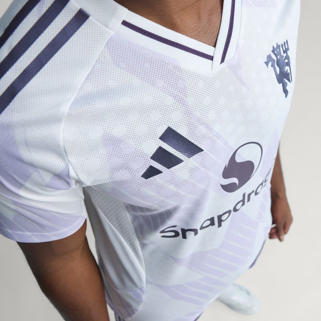 Camisa Manchester United Away 25/26 Jogador Adidas Masculina - Branca