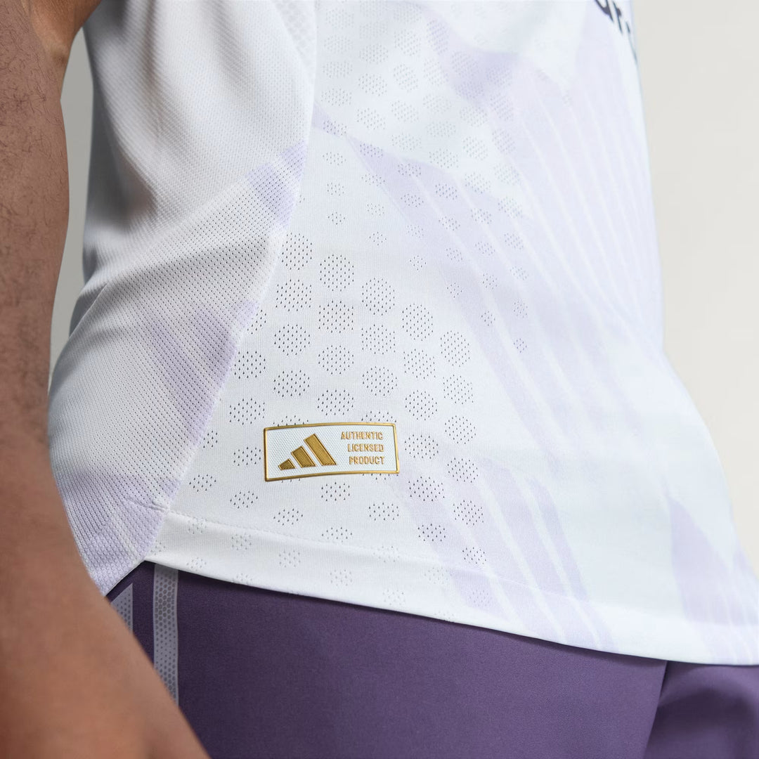 Camisa Manchester United Away 25/26 Jogador Adidas Masculina - Branca