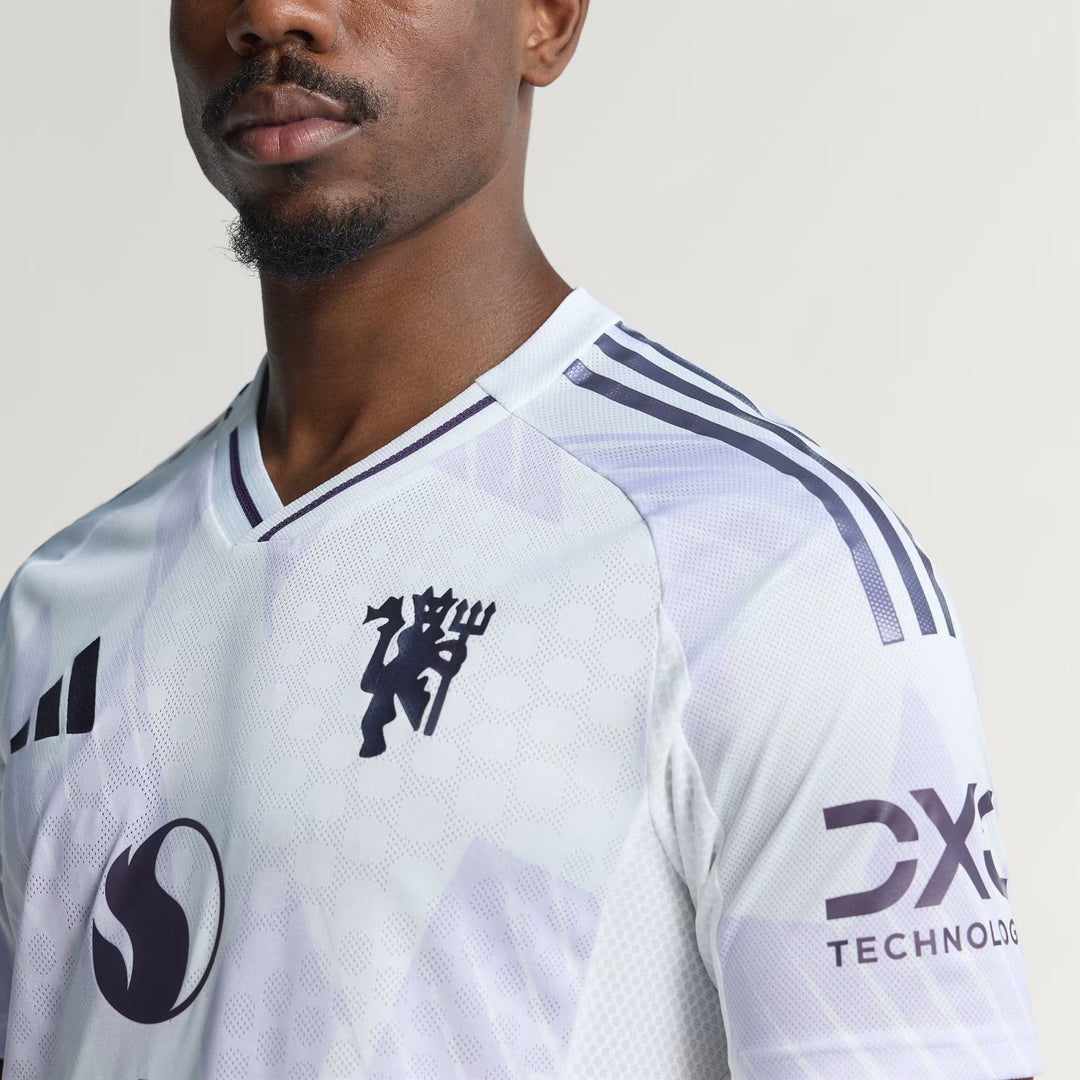 Camisa Manchester United Away 25/26 Jogador Adidas Masculina - Branca
