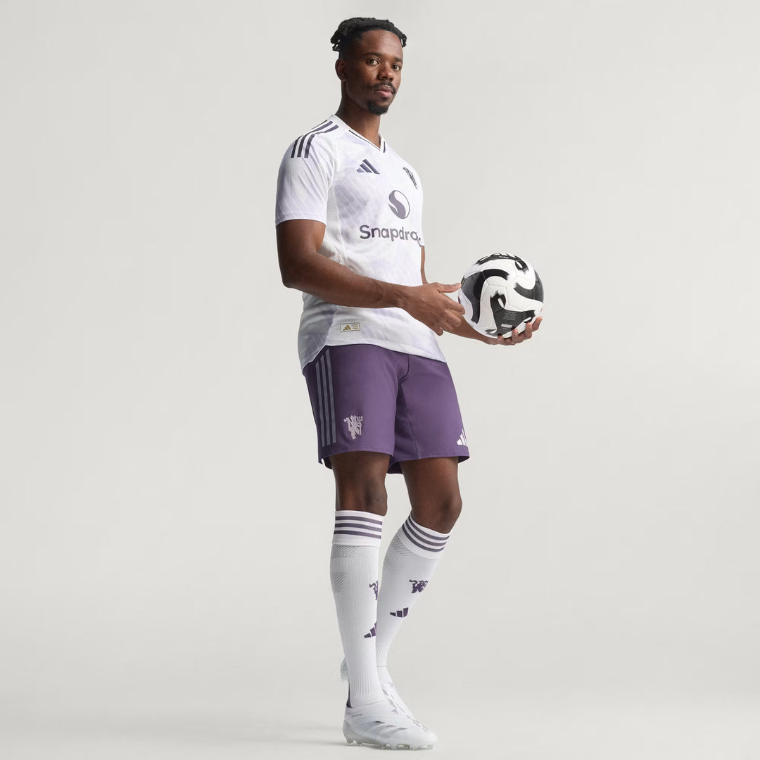 Camisa Manchester United Away 25/26 Jogador Adidas Masculina - Branca