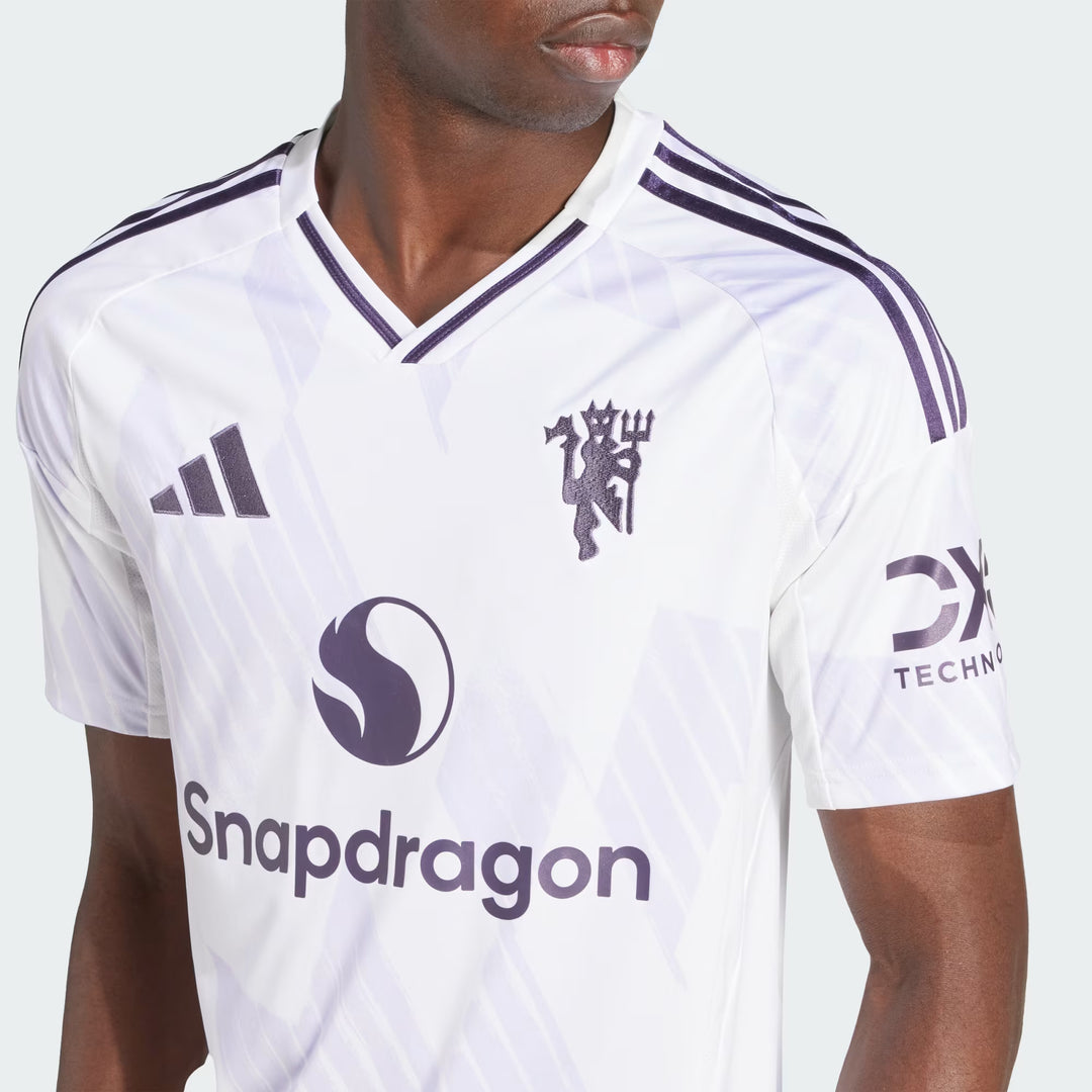 Camisa Manchester United Away 25/26 Torcedor Adidas Masculina - Branca