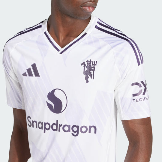 Camisa Manchester United Away 25/26 Torcedor Adidas Masculina - Branca