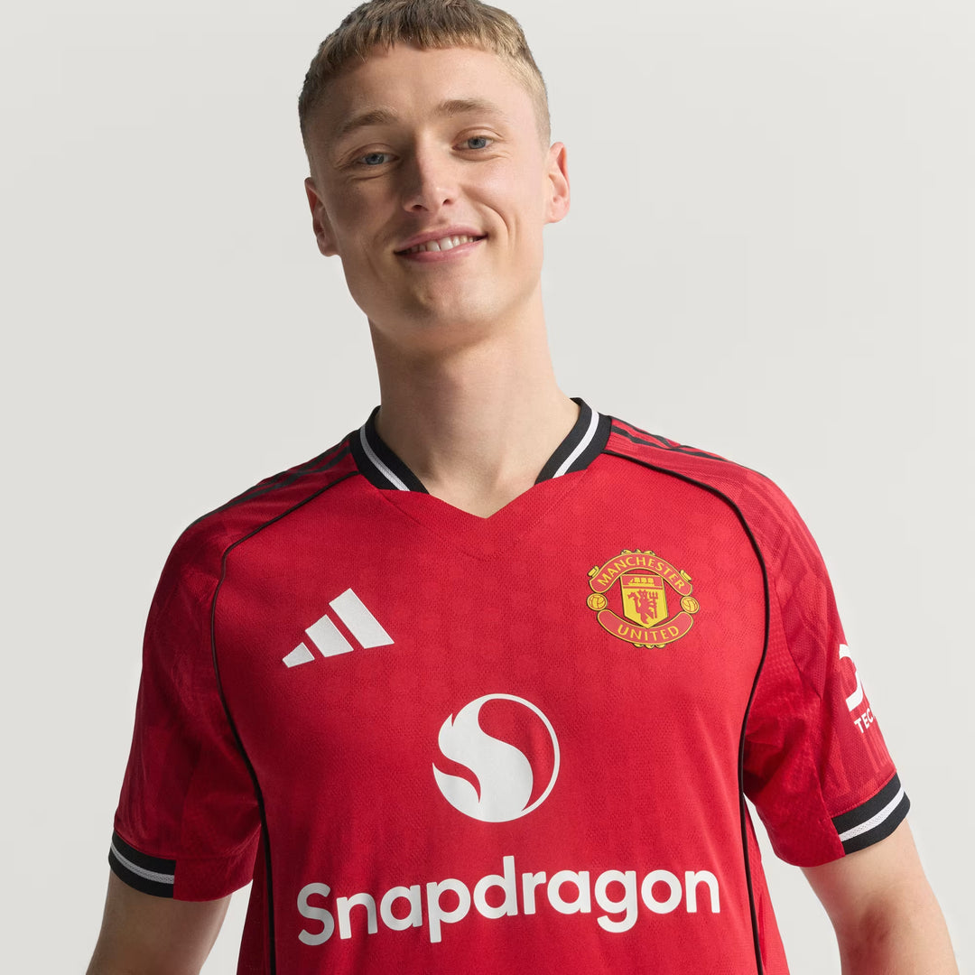 Camisa Manchester United Home 25/26 Jogador Adidas Masculina - Vermelha