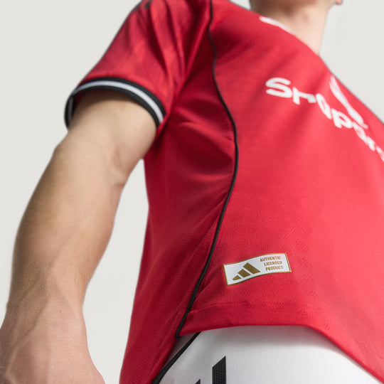 Camisa Manchester United Home 25/26 Jogador Adidas Masculina - Vermelha