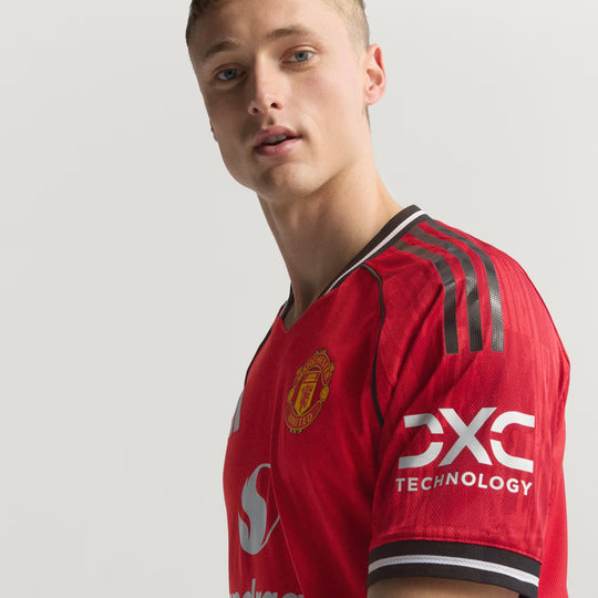 Camisa Manchester United Home 25/26 Jogador Adidas Masculina - Vermelha