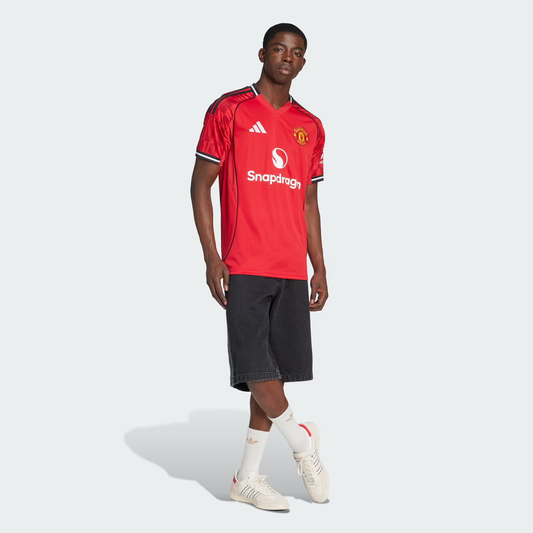 Camisa Manchester United Home 25/26 Torcedor Adidas Masculina - Vermelha