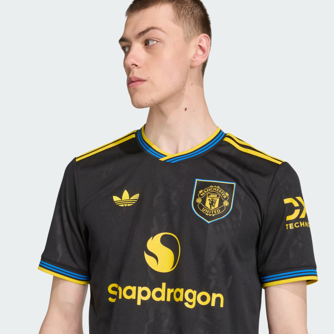 Camisa Manchester United Third 25/26 Torcedor Adidas Masculina - Azul