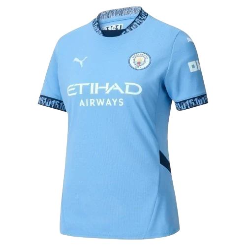 Camisa Manchester City Home 24/25 Torcedor Puma Feminina - Azul Claro