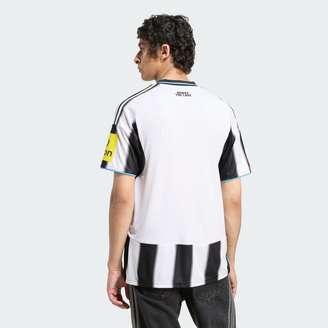 Camisa Newcastle Home 25/26 Torcedor Adidas Masculina - Preta e Branca