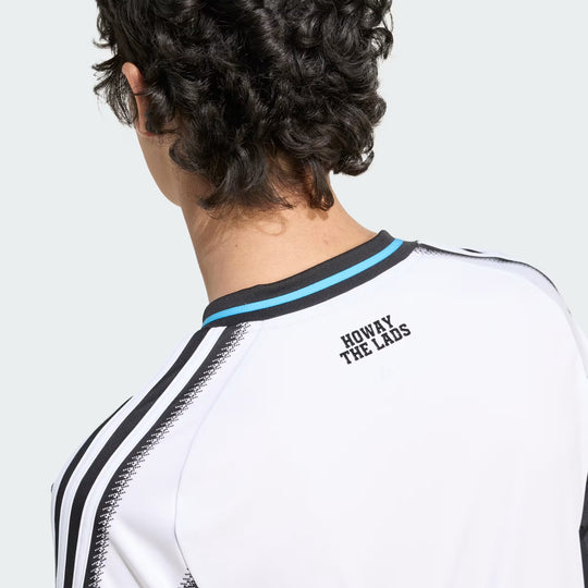 Camisa Newcastle Home 25/26 Torcedor Adidas Masculina - Preta e Branca