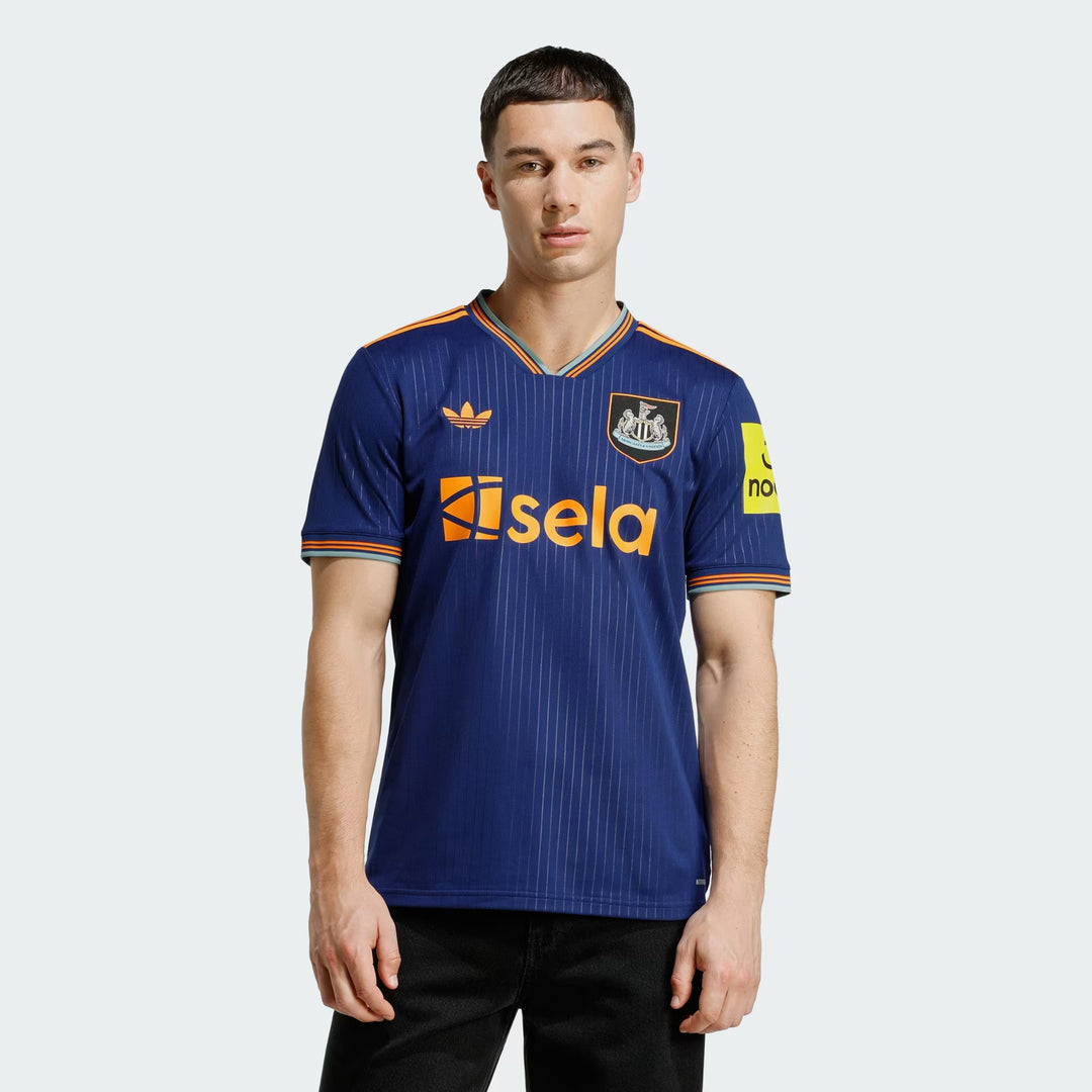 Camisa Newcastle Third 25/26 Torcedor Adidas Masculina - Azul