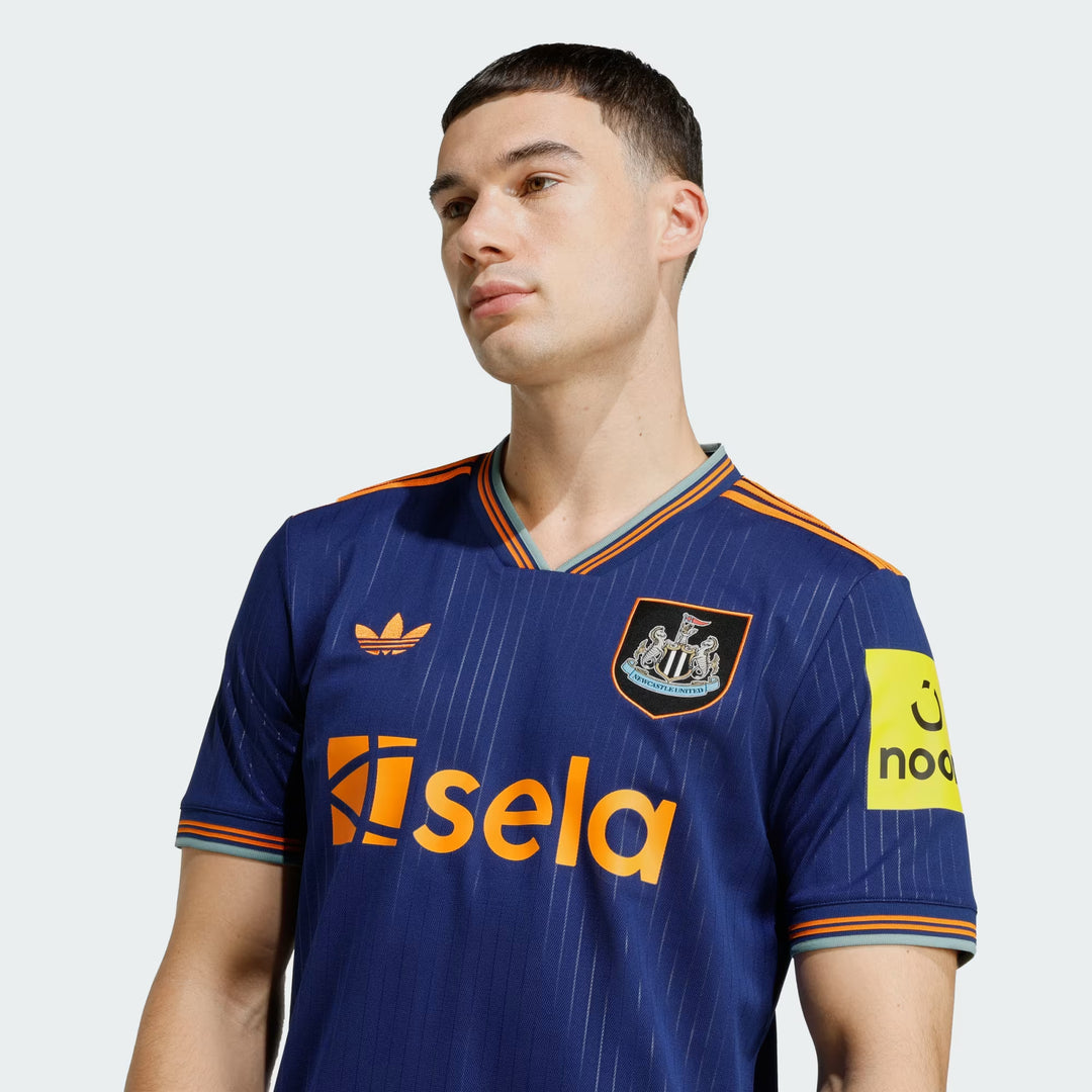 Camisa Newcastle Third 25/26 Torcedor Adidas Masculina - Azul