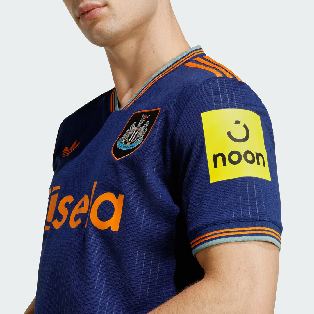 Camisa Newcastle Third 25/26 Torcedor Adidas Masculina - Azul