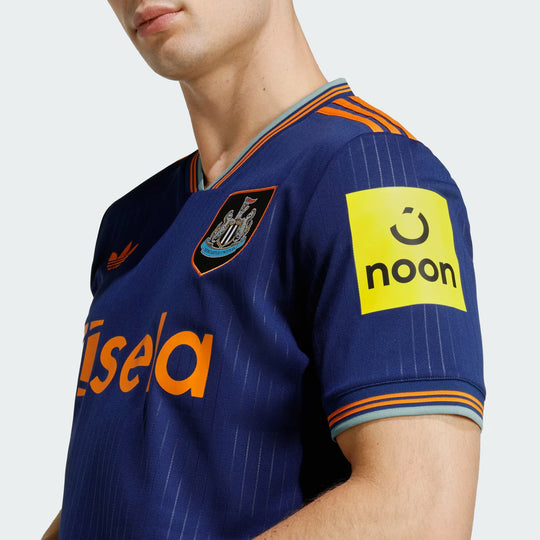 Camisa Newcastle Third 25/26 Torcedor Adidas Masculina - Azul