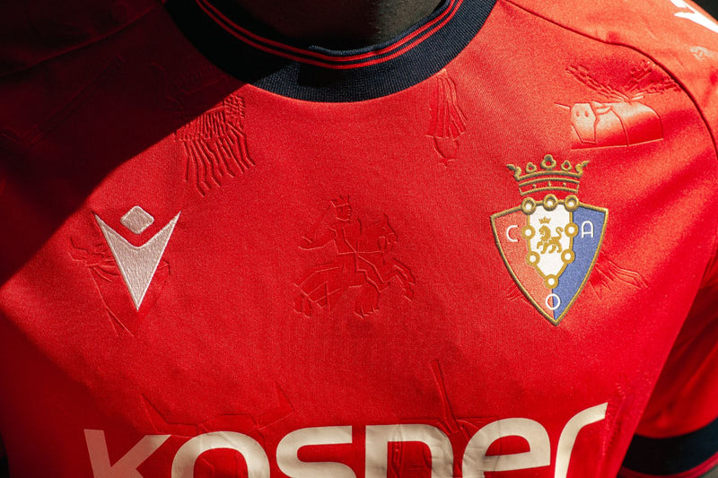 Camisa Osasuna I 24/25 - Vermelha