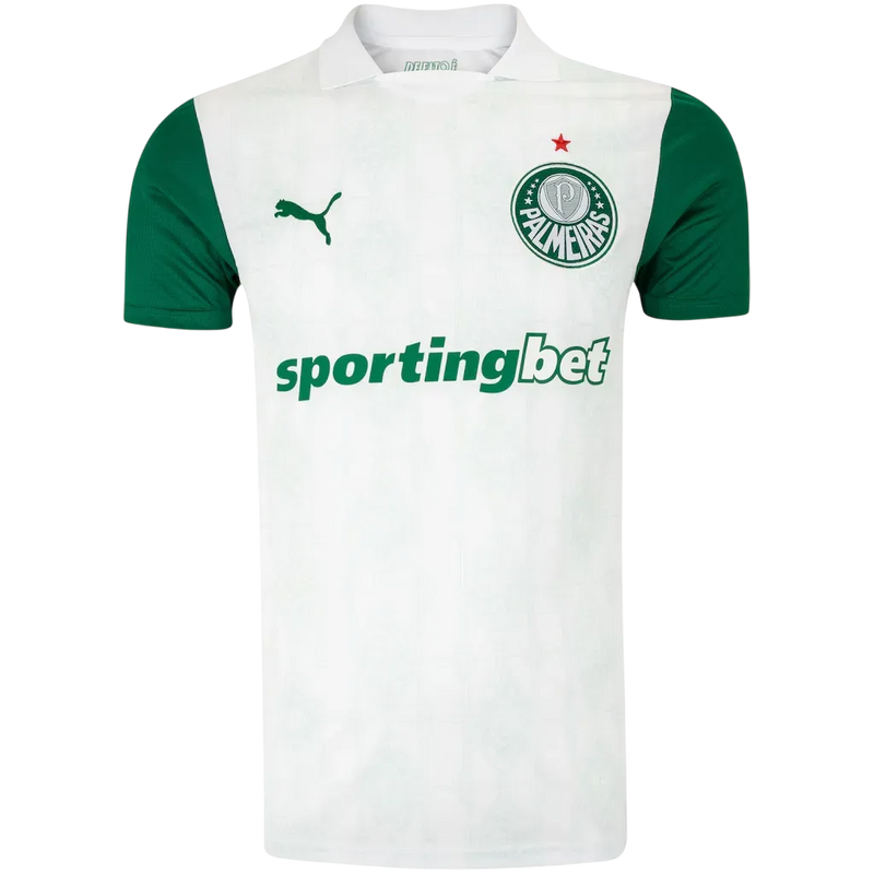 Camisa do Palmeiras Away 24/25 Torcedor Puma Masculina - Branca