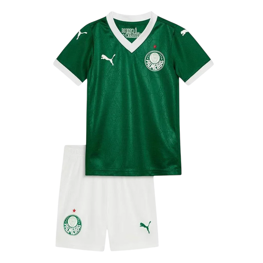 Conjunto Infantil Palmeiras Home 25/26 Puma - Verde
