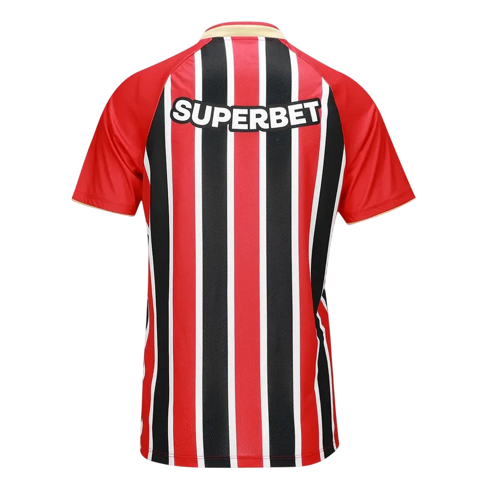 Camisa São Paulo Away 25/26 Torcedor New Balance Feminina - Tricolor