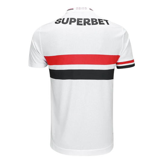 Camisa São Paulo Home 25/26 Torcedor New Balance Masculina - Branca
