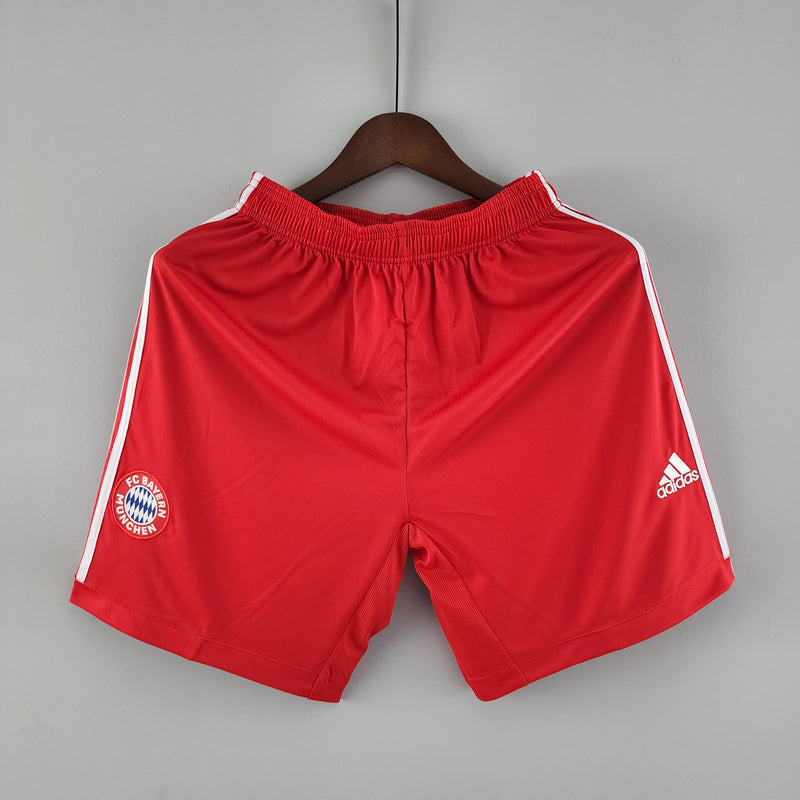 Short Bayern de Munique 22/23 Adidas - Vermelho