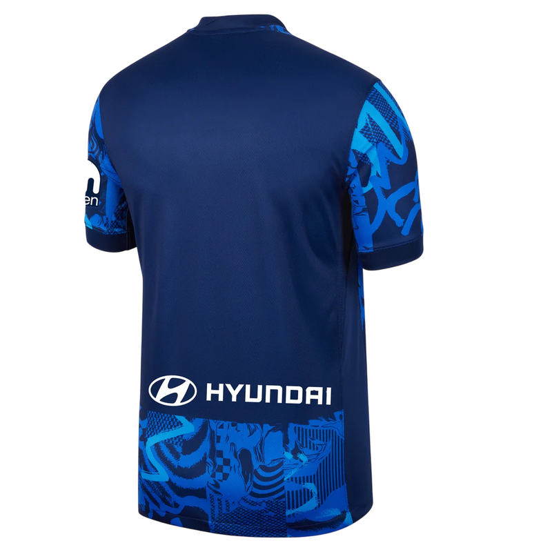 Camisa Atlético de Madrid Third 24/25 s/n° Torcedor Masculino - Azul