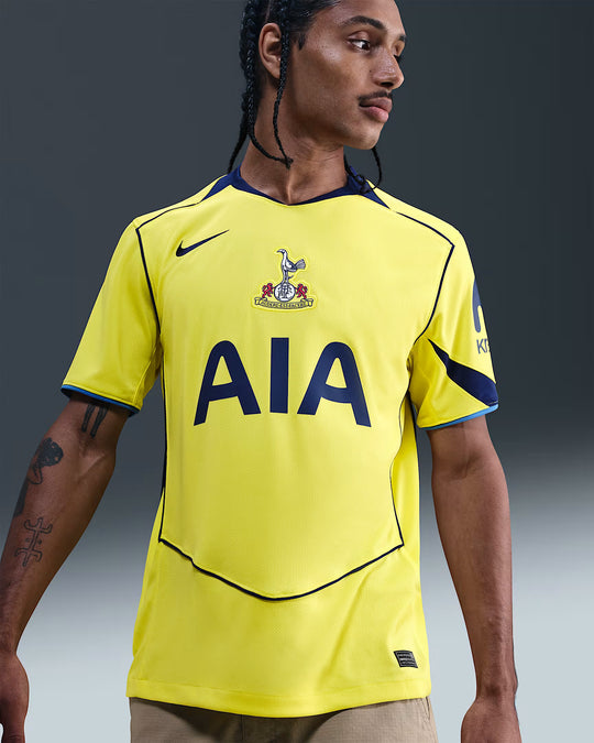 Camisa Tottenham Third 25/26 Torcedor Nike Masculino - Amarela