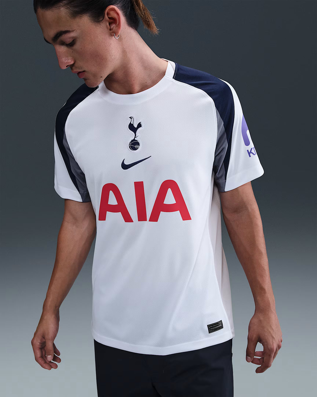 Camisa Tottenham Home 25/26 Torcedor Nike Masculino - Branca
