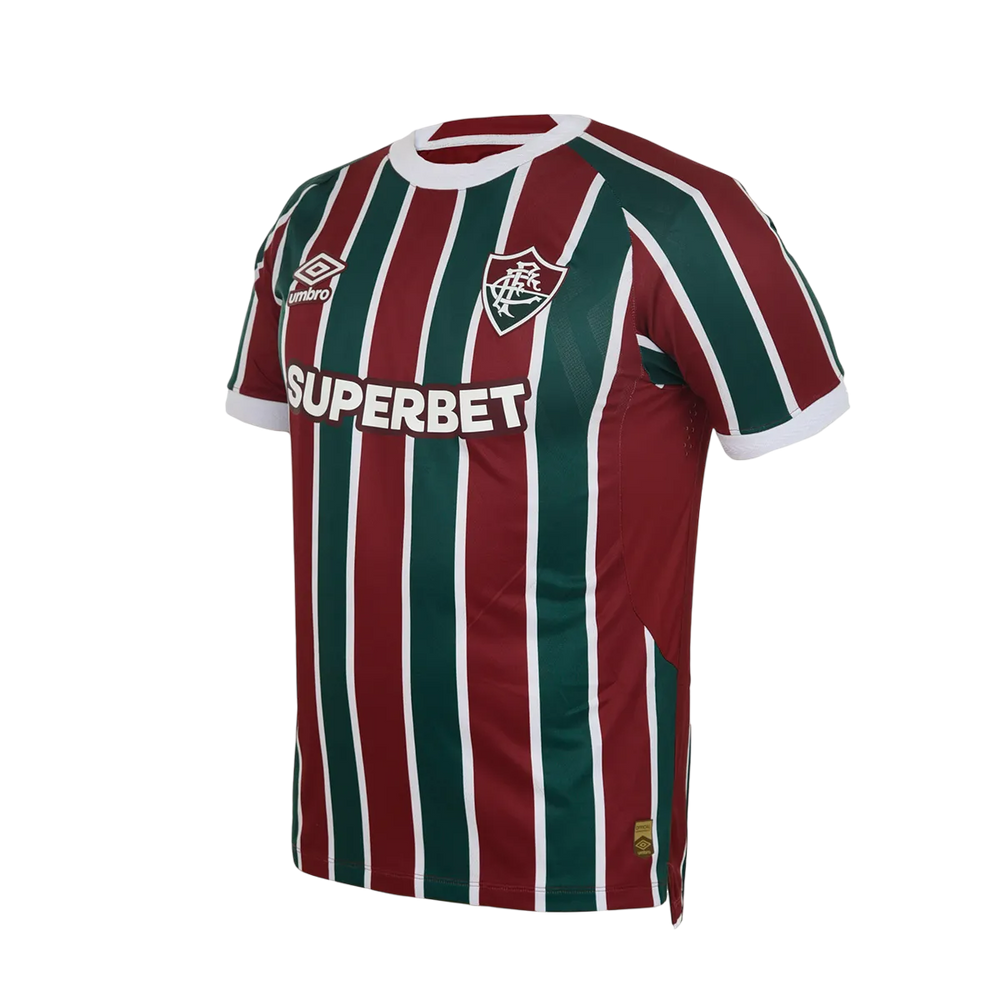 Camisa Fluminense Home 25/26 Jogador Umbro Masculina - Tricolor