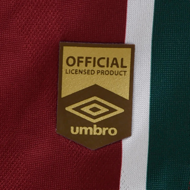 Camisa Fluminense Home 25/26 Jogador Umbro Masculina - Tricolor