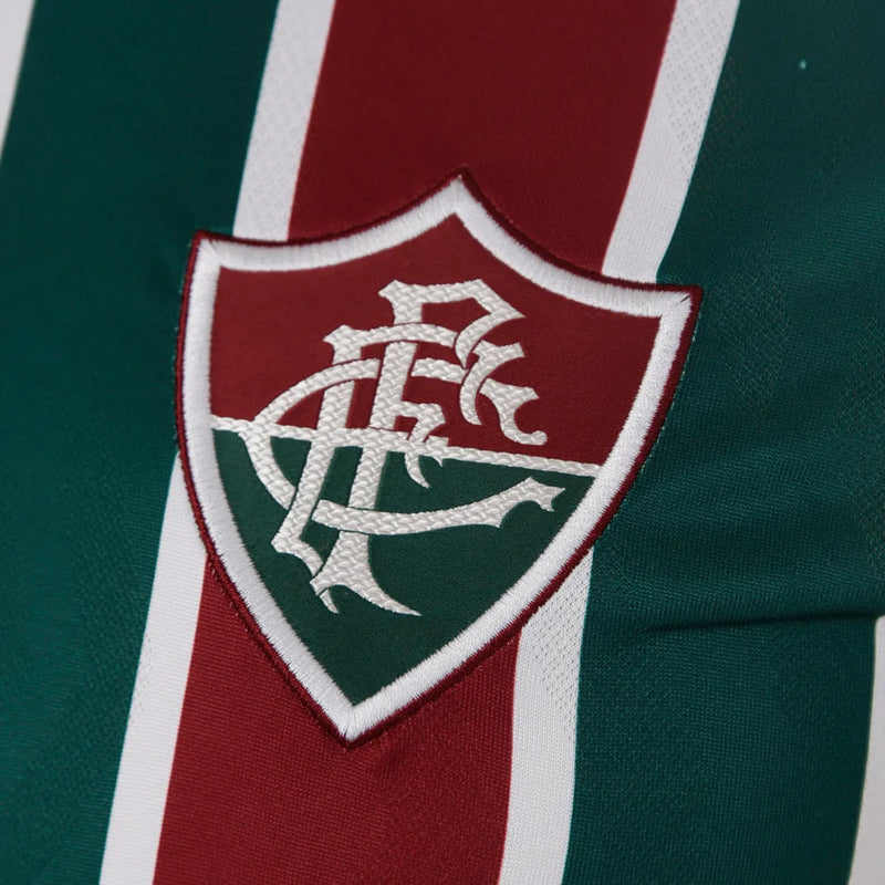 Camisa Fluminense Home 25/26 Torcedor Umbro Masculina - Tricolor