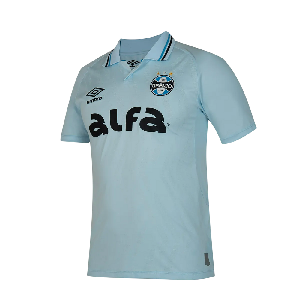 Camisa Grêmio Away 25/26 Torcedor Umbro Masculino - Azul Celeste