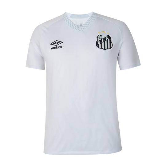 Camisa Santos Home 25/26 Torcedor Umbro Masculina - Branca