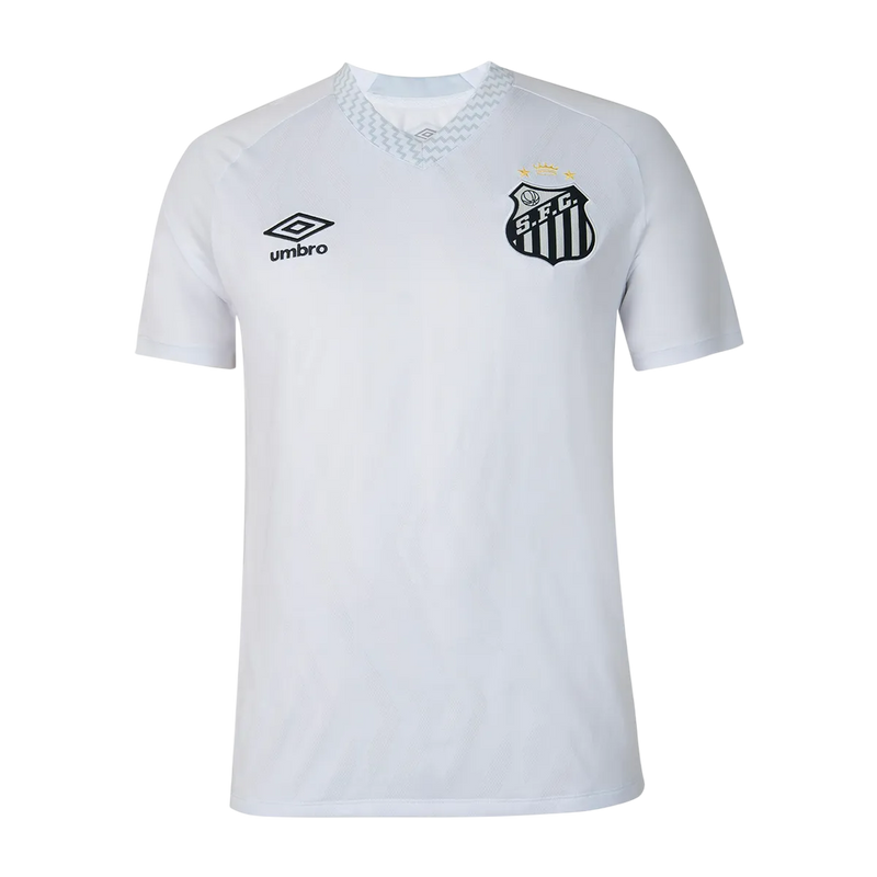 Camisa Santos Home 25/26 Torcedor Umbro Masculina - Branca